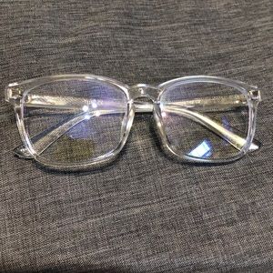 Clear blue light glasses